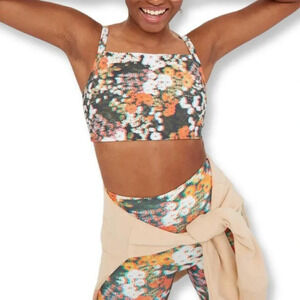 Aerie Vibrant Floral Sports Bra